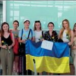 Gruppo di ragazze provenienti dall' Ucraina. Una bella occasione per sperimentare la pace